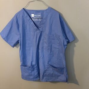 MedGear Ceil Blue Scrub Top